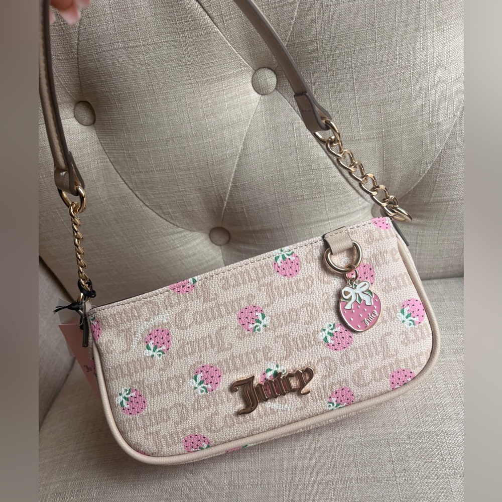 Juicy Couture Berry Sweet strawberry Shoulder Bag